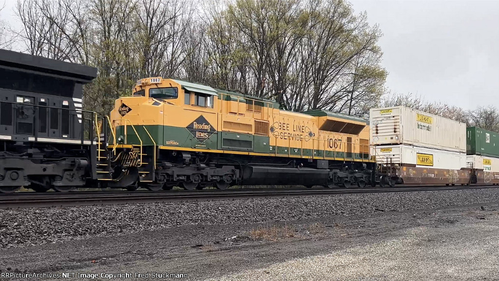 NS 1067 looks great with a fresh coat of paint.